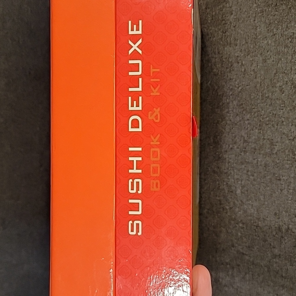 Sushi Deluxe Book & Kit Chopsticks Mat How To NWT - Picture 2 of 5